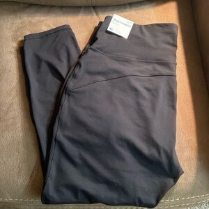 Old Navy Street Leggings Size XL Black NWT